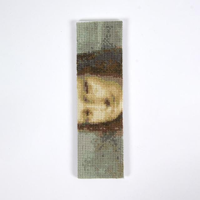刺しゅうキット DMC×ルーヴル美術館 Le Louvre Collection クロスステッチキット ブックマーク ダ・ヴィンチ 「モナ・リザ」(BK1973/81) 06Bi99_