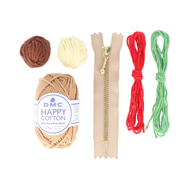 手編みキット ミールポーチキット ハンバーガー(DNK-12) 06Co99_