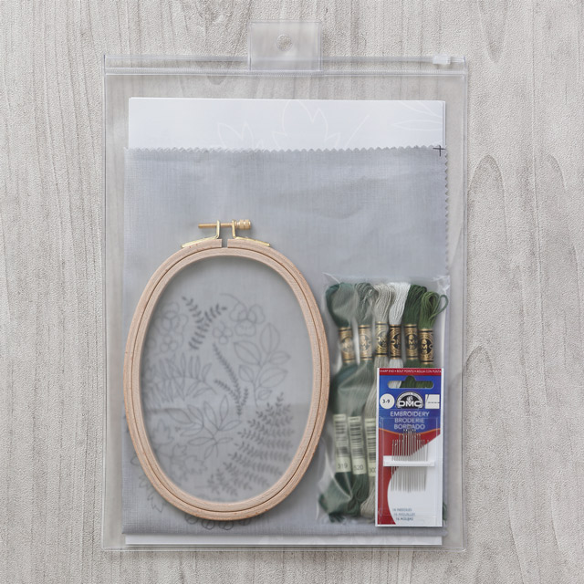 刺しゅうキット DMC×樋口愉美子 SPRING Green Garden(JPT21) 06Bi99_