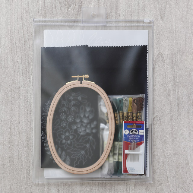 刺しゅうキット DMC×樋口愉美子 WINTER Winter Silence(JPT24) 06Bi99_