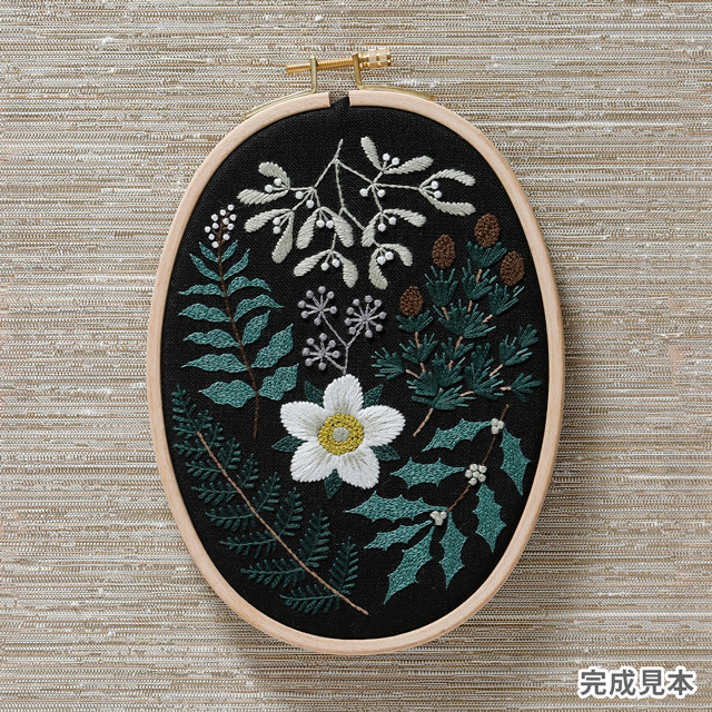 刺しゅうキット DMC×樋口愉美子 WINTER Winter Silence(JPT24) 06Bi99_