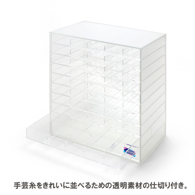 オリムパス刺しゅう糸25単色全色セット+アクリルケース 14Yy88j