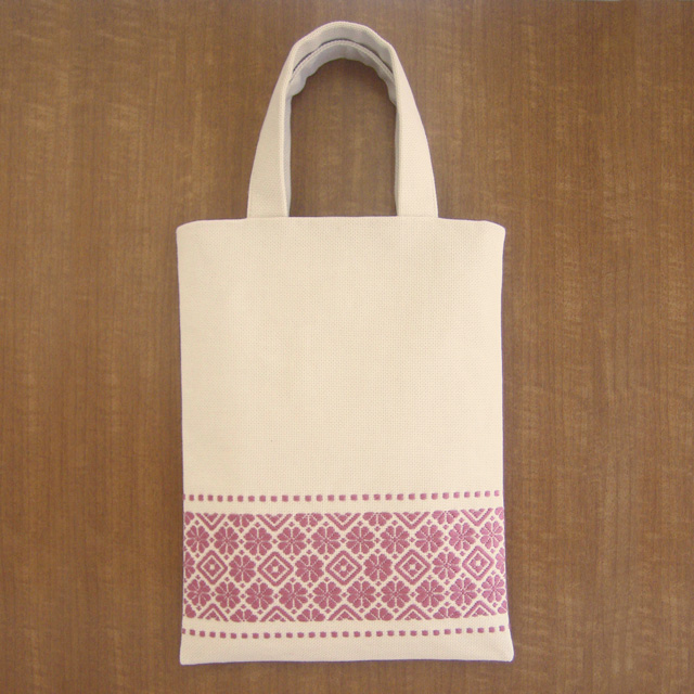 オリムパス こぎん刺しキット バッグ(16) ベージュ 06Zz99_