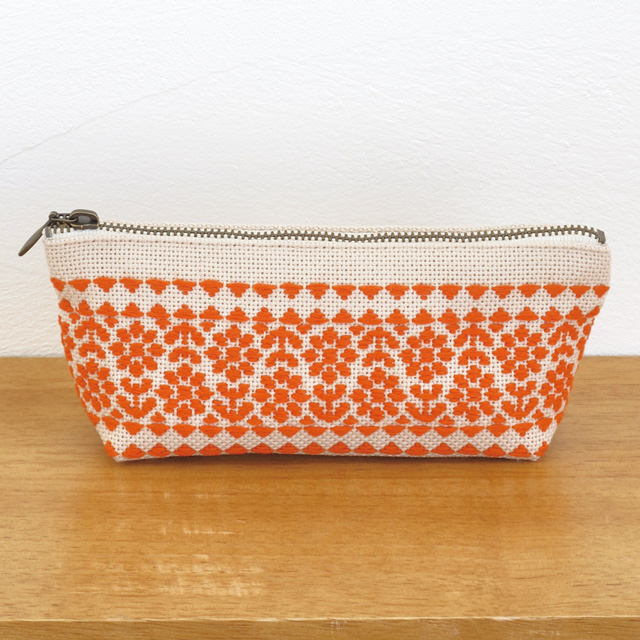 オリムパス こぎん刺しキット ペンケース(40) ベージュ 99Zz99_