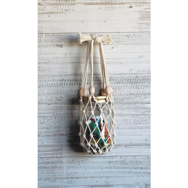 マクラメキット メルヘンアート ボトルハンギングキット 06Co99_