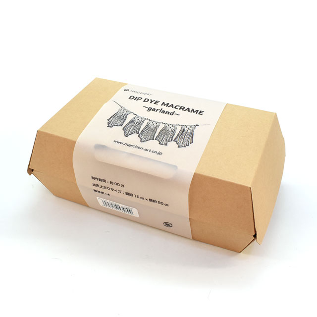 マクラメキット メルヘンアート DIP DYE MACRAME ガーランドキット 06Bz99_