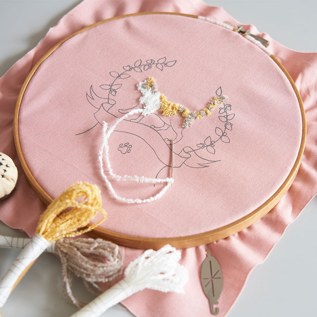 刺しゅうキット ototoito もふもふkit 06Bi99j