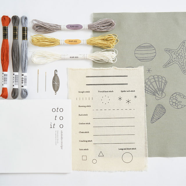 刺しゅうキット ototoito からからkit 06Bi99j