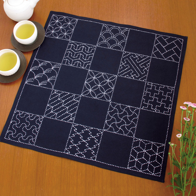 オリムパス 刺し子キット マルチクロス 伝統柄 (SK-290) 06Zz99_