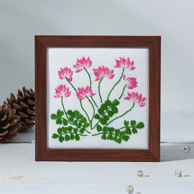 刺しゅうキット 戸塚刺しゅう やさしい野の花刺しゅう レンゲソウ(501) 06Bi99_