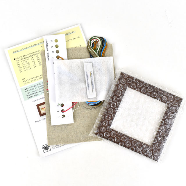 刺しゅうキット 戸塚刺しゅう きほんのステッチだけでつくる、かんたんかわいいシリーズ とんぼとりだいさくせん(527) 06Bi99_