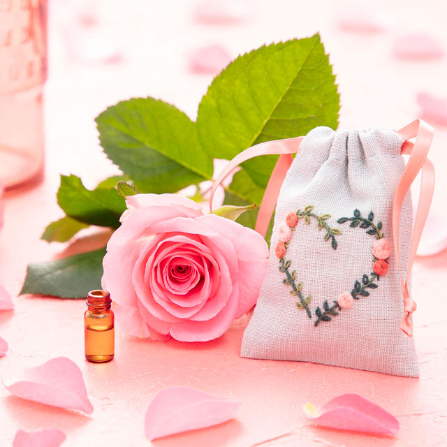 刺しゅうキット 香りで楽しむ刺繍キット(EK-201) ローズ 06Bi99_