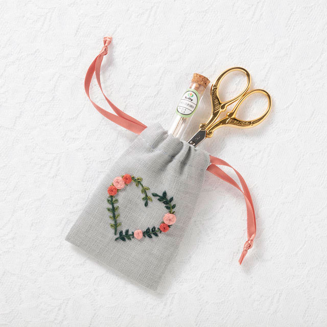 刺しゅうキット 香りで楽しむ刺繍キット(EK-201) ローズ 06Bi99_