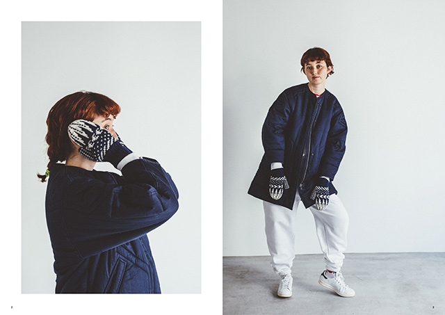 ムック本 Miknits TO GO no.4 オーロラミトン ネイビー ほぼ日ブックス06Cr99j