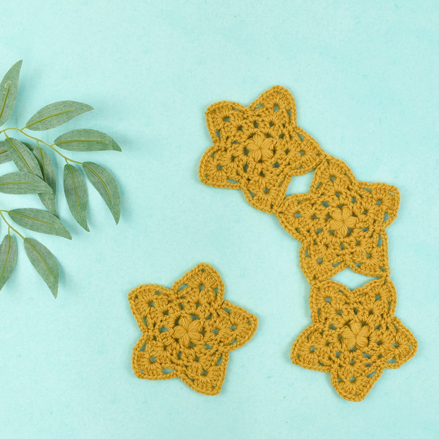 レシピNo.OKH-0014 星のモチーフ(S23-6)